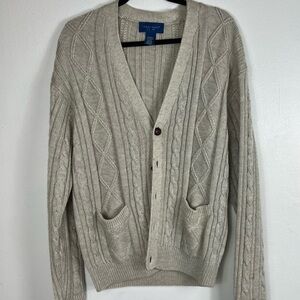Towncraft Vintage Grandpa Sweater Size L